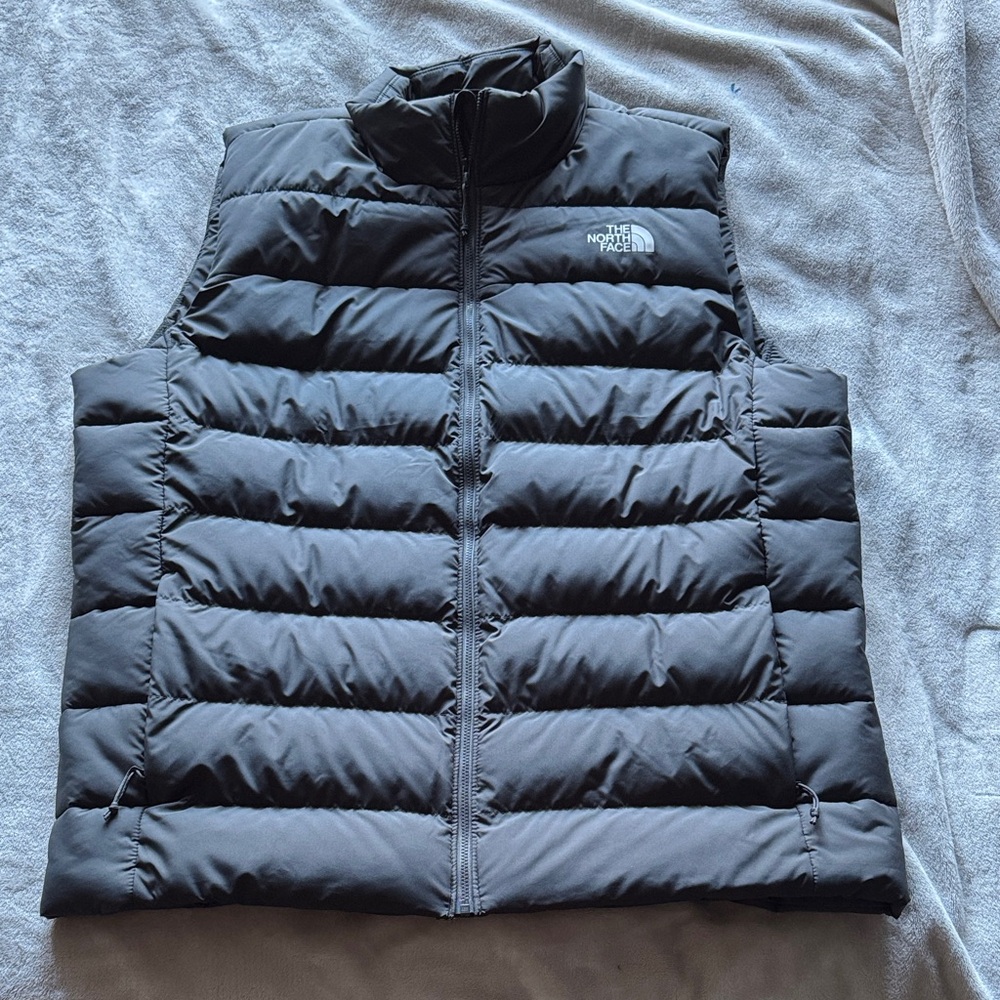 The North Face Black Puffer Vest